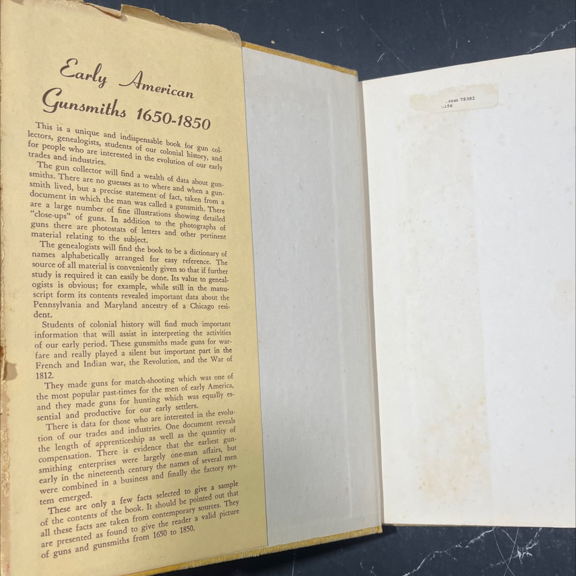 early american gunsmiths 1650-1850 book, by henry j. kauffman, 1952 Hardcover image 4