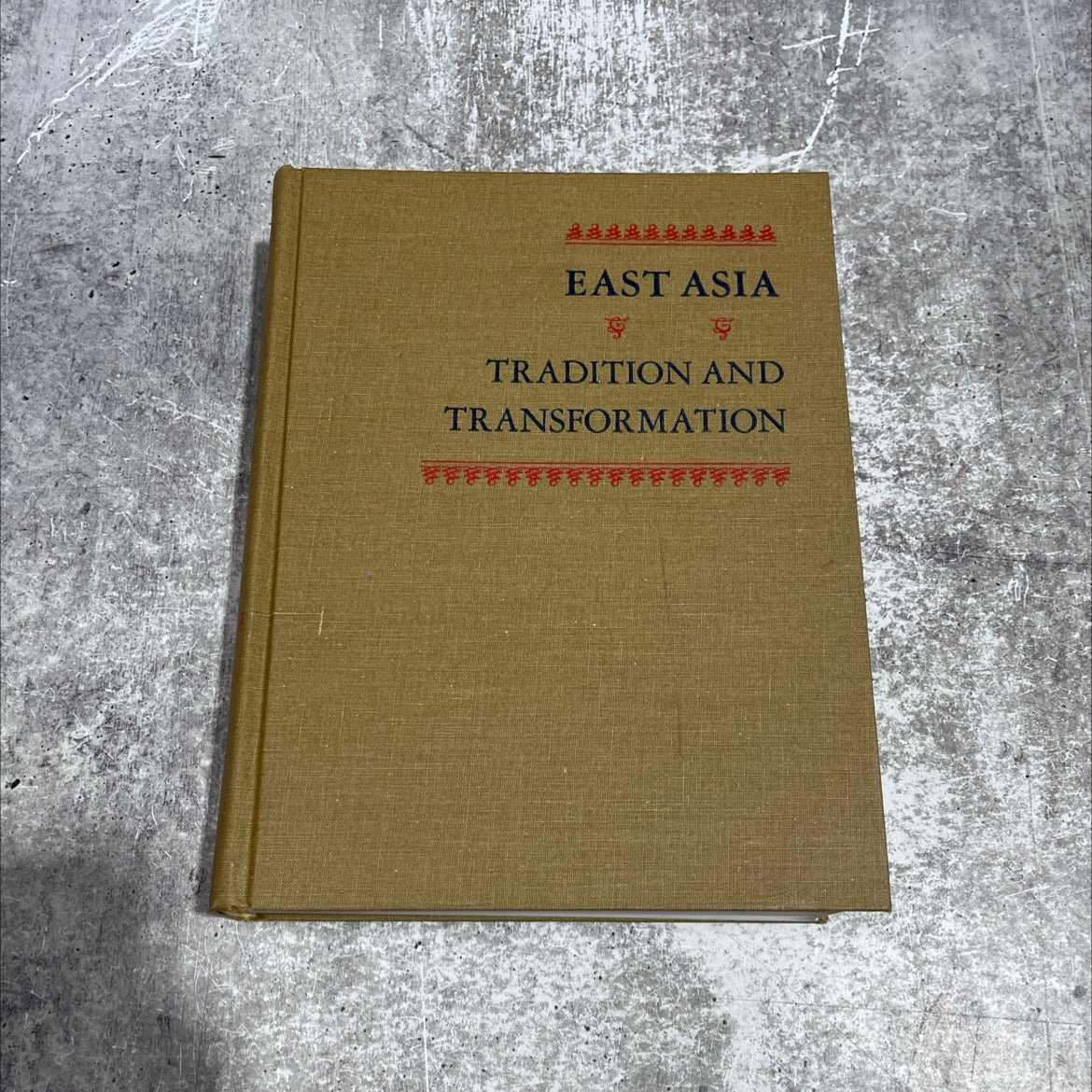 east asia tradition and transformation book, by John K. Fairbank, Edwin O. Reischauer, Albert M. Craig, 1973 Hardcover image 1