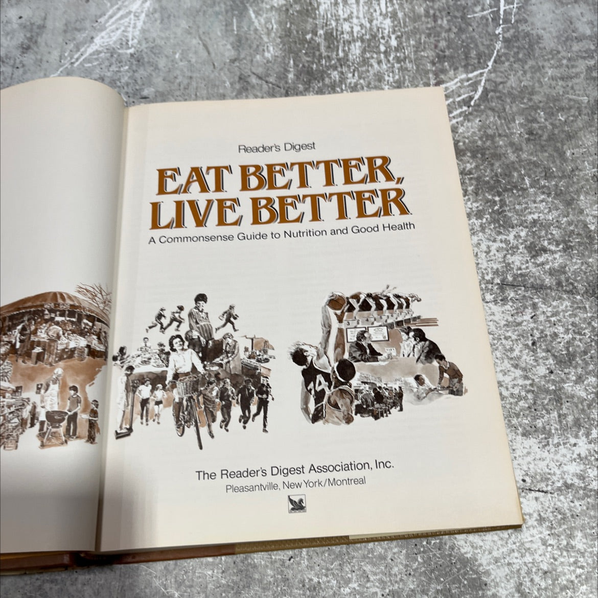 eat better, live better book, by The Reader's Digest Association, Inc., 1982 Hardcover image 2