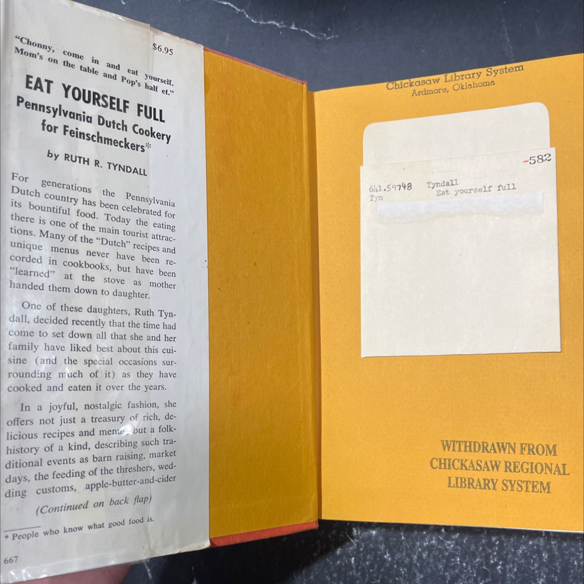 eat yourself full book, by ruth r. tyndall, 1967 Hardcover image 4