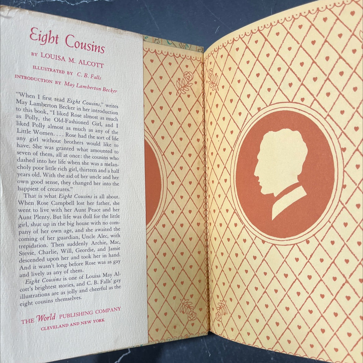 eight cousins book, by louisa m. alcott, 1948 Hardcover image 4