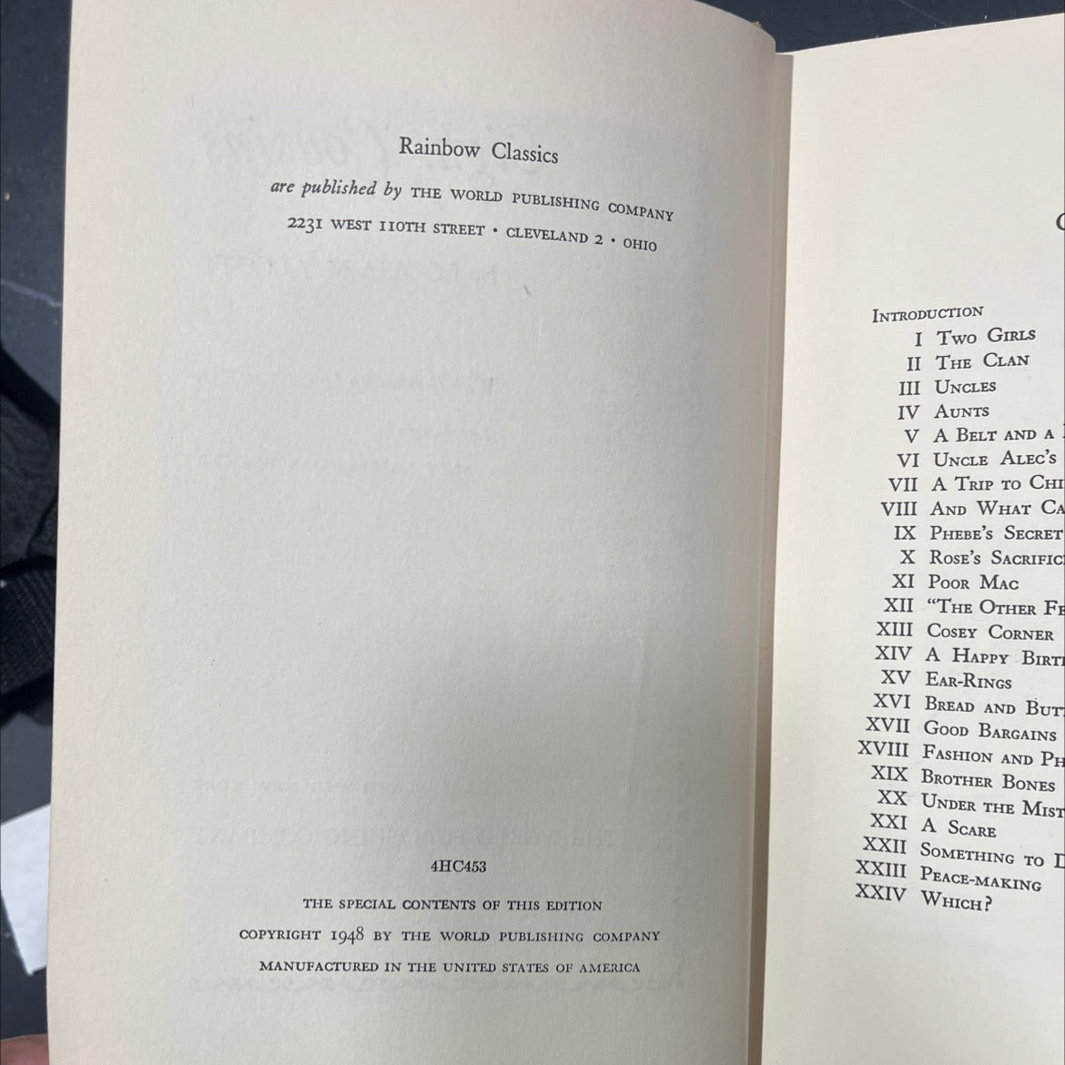 eight cousins book, by louisa m. alcott, 1948 Hardcover image 3