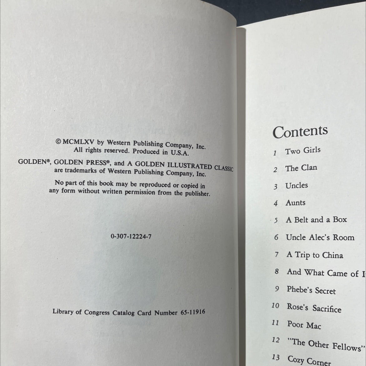 eight cousins book, by louisa may alcott, 1965 Hardcover image 3