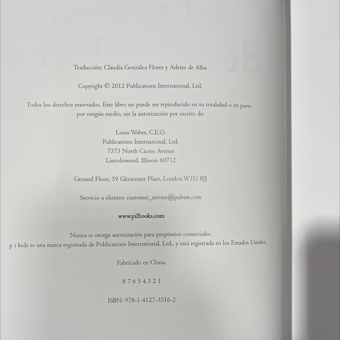 el tesoro de los valores book, by unknown, 2012 Hardcover image 3