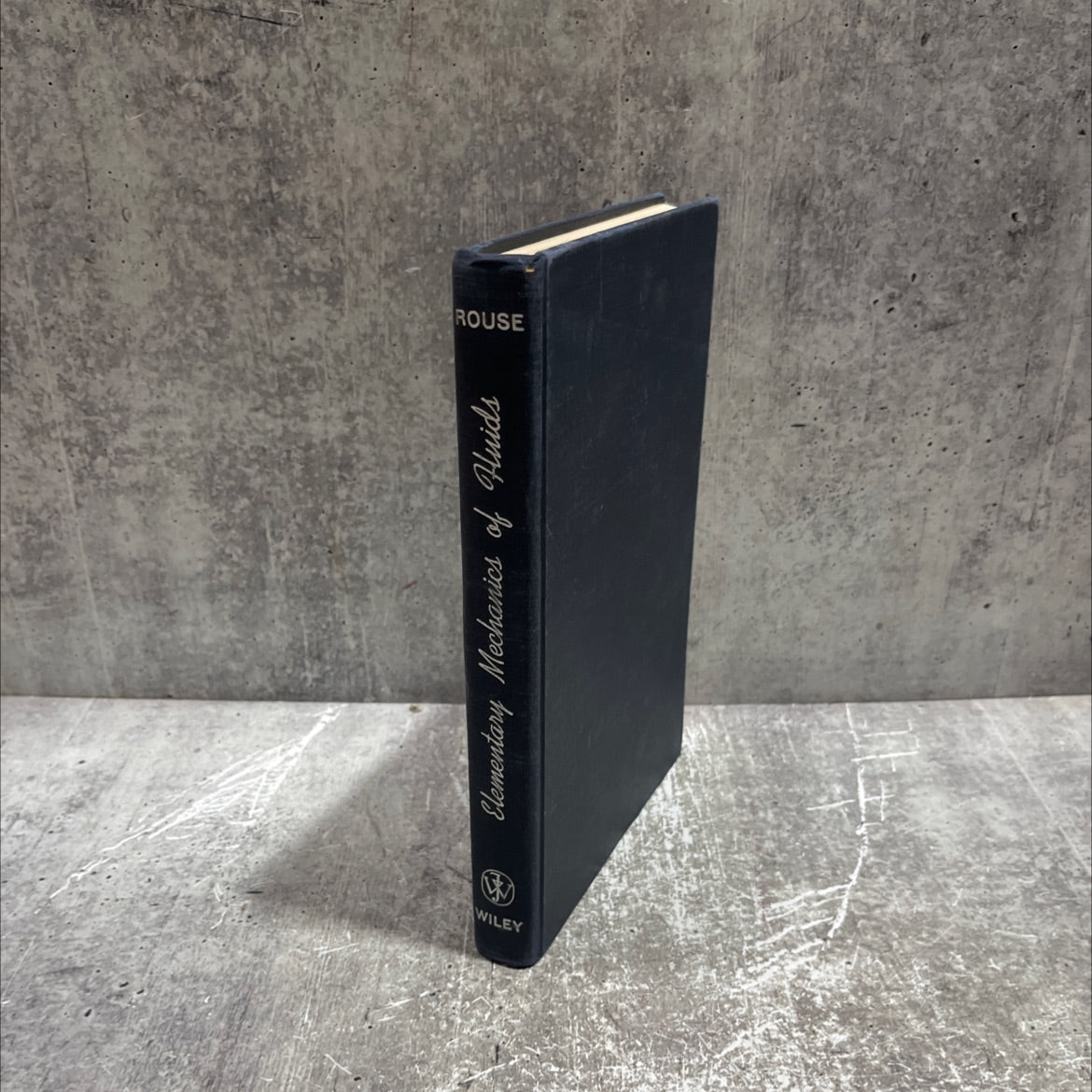 elementary mechanics of fluids book, by hunter rouse, 1956 Hardcover image 1