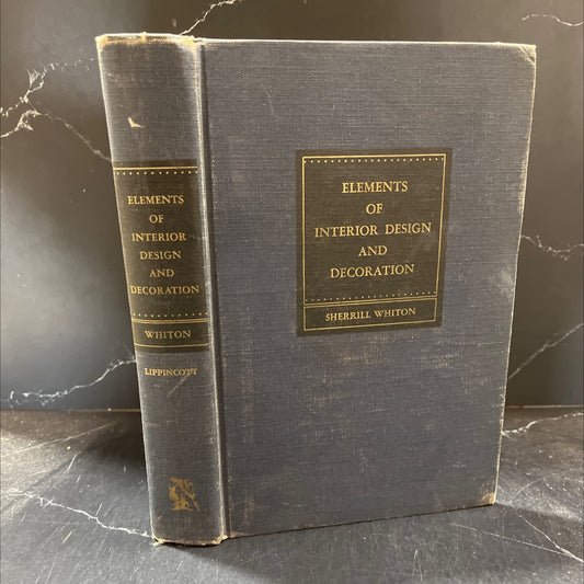 elements of interior design and decoration book, by sherrill whiton, 1957 Hardcover image 1