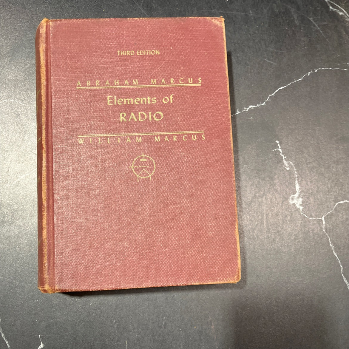 elements of radio book, by abraham marcus and william marcus, 1953 Hardcover image 1