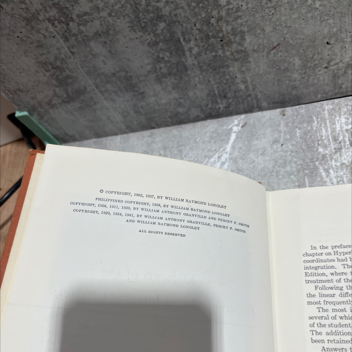 elements of the differential and integral calculus book, by william anthony granville, percey f. smith, william raymond image 3
