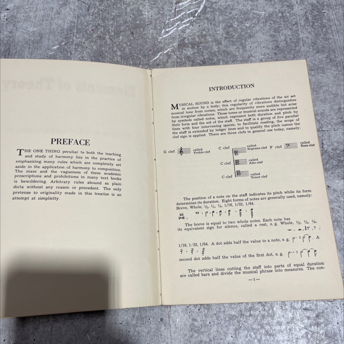 elements of theory book, by joseph a. rauterkus, 1941 Hardcover image 3