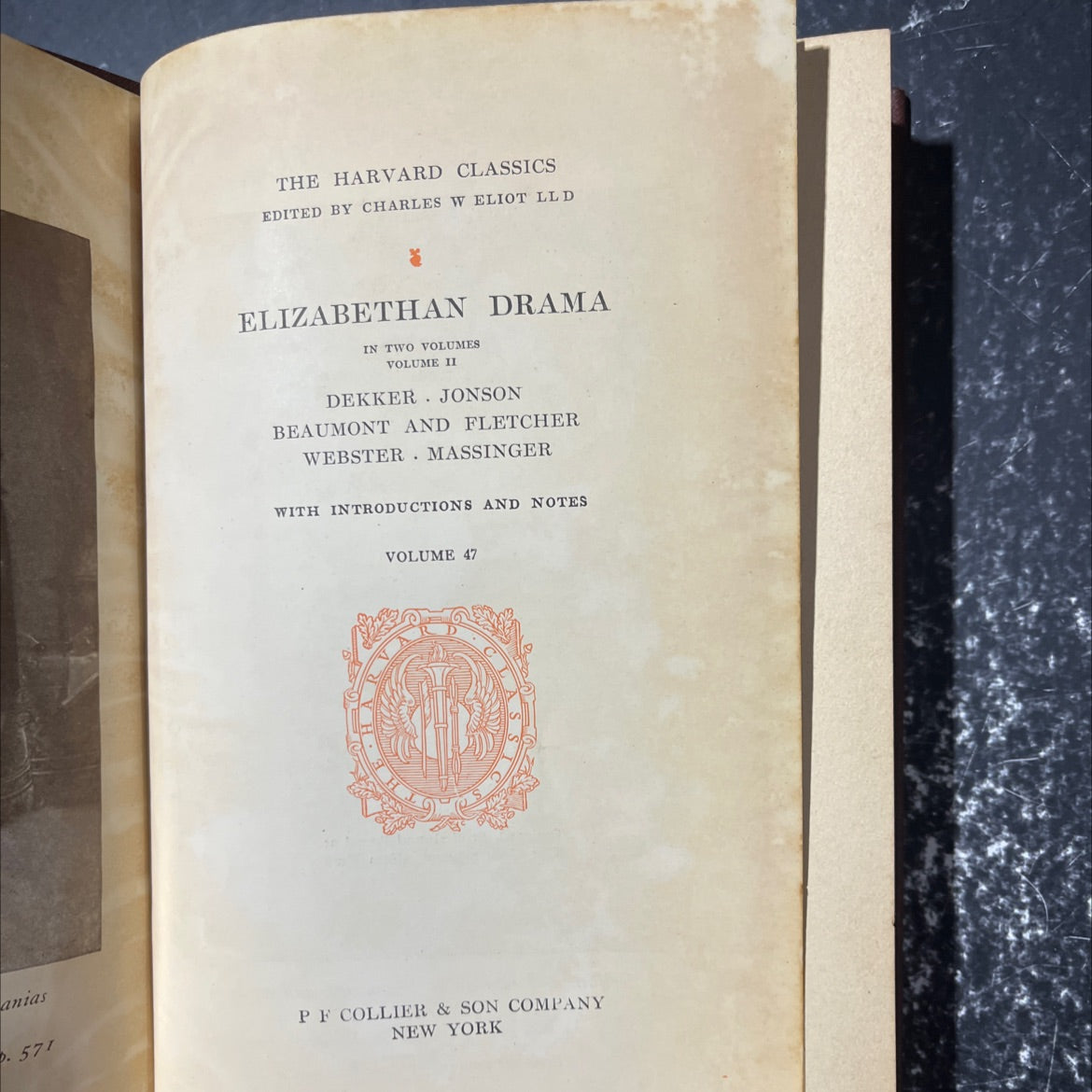 elizabethan drama in two volumes volume ii dekker jonson beaumont and fletcher webster massinger book, by charles w image 2