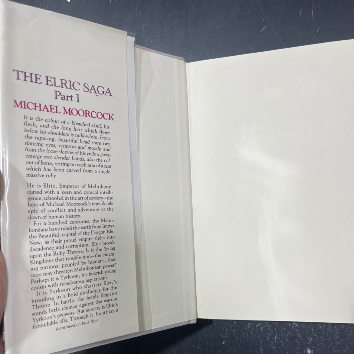 elric of melniboné the sailor on the seas of fate the weird of the white wolf book, by michael moorcock, 1976 Hardcover image 4