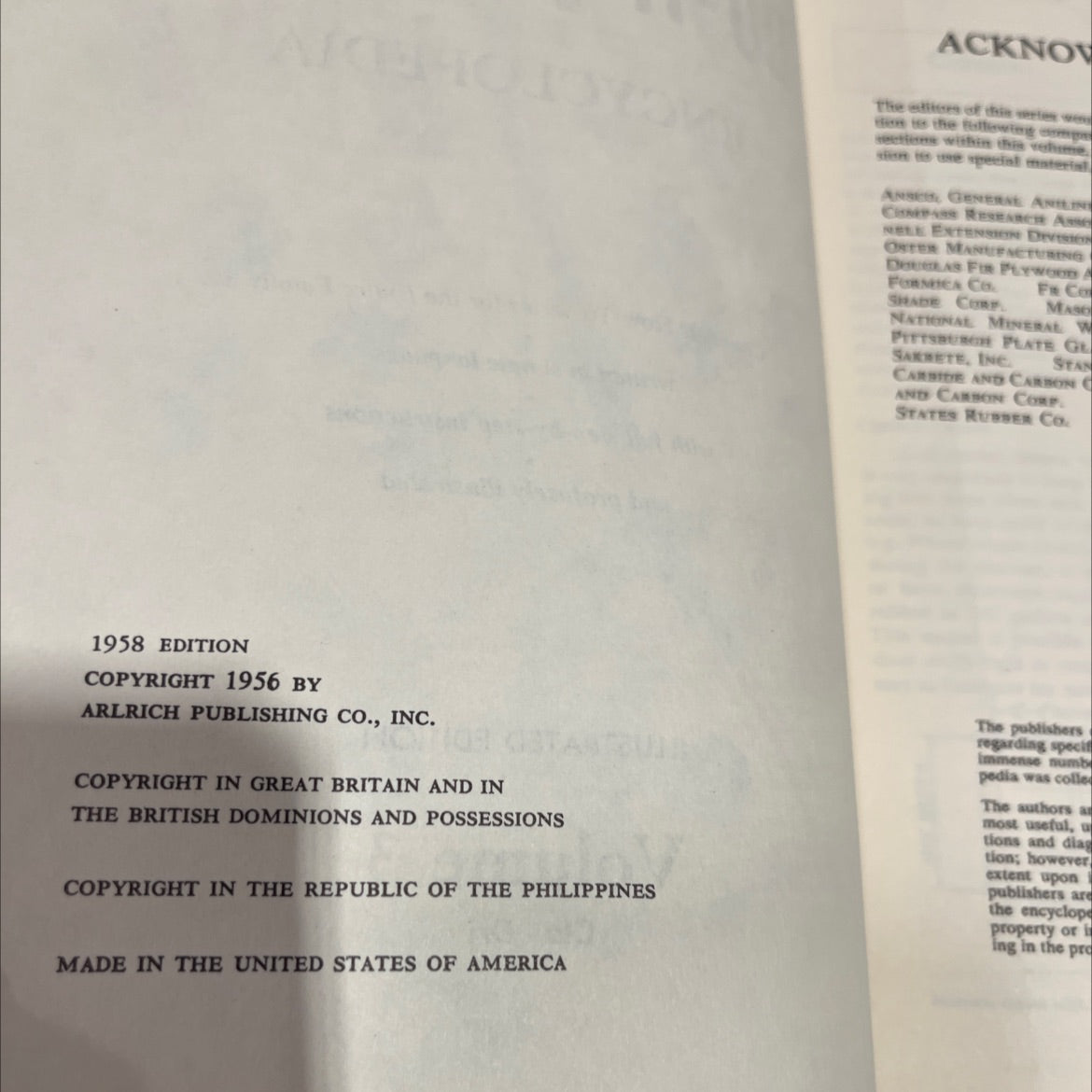 emergency popular science do-it-yourself encyclopedia volume 3 book, by unknown, 1958 Hardcover image 3