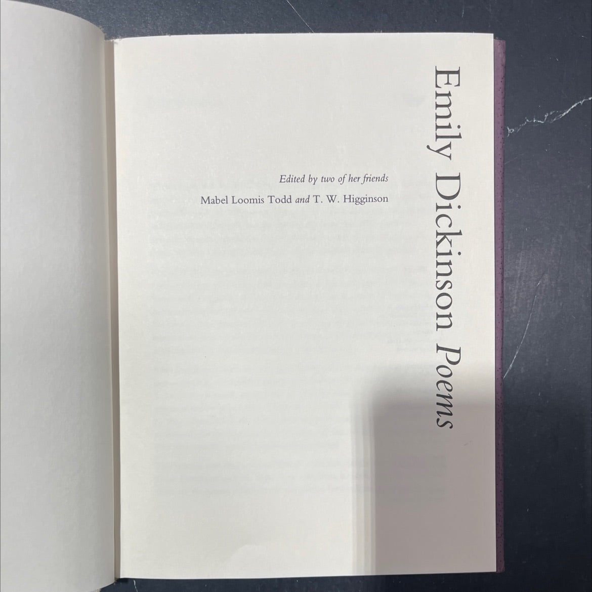 emily dickinson poems book, by emily dickinson, 1890 Hardcover image 2