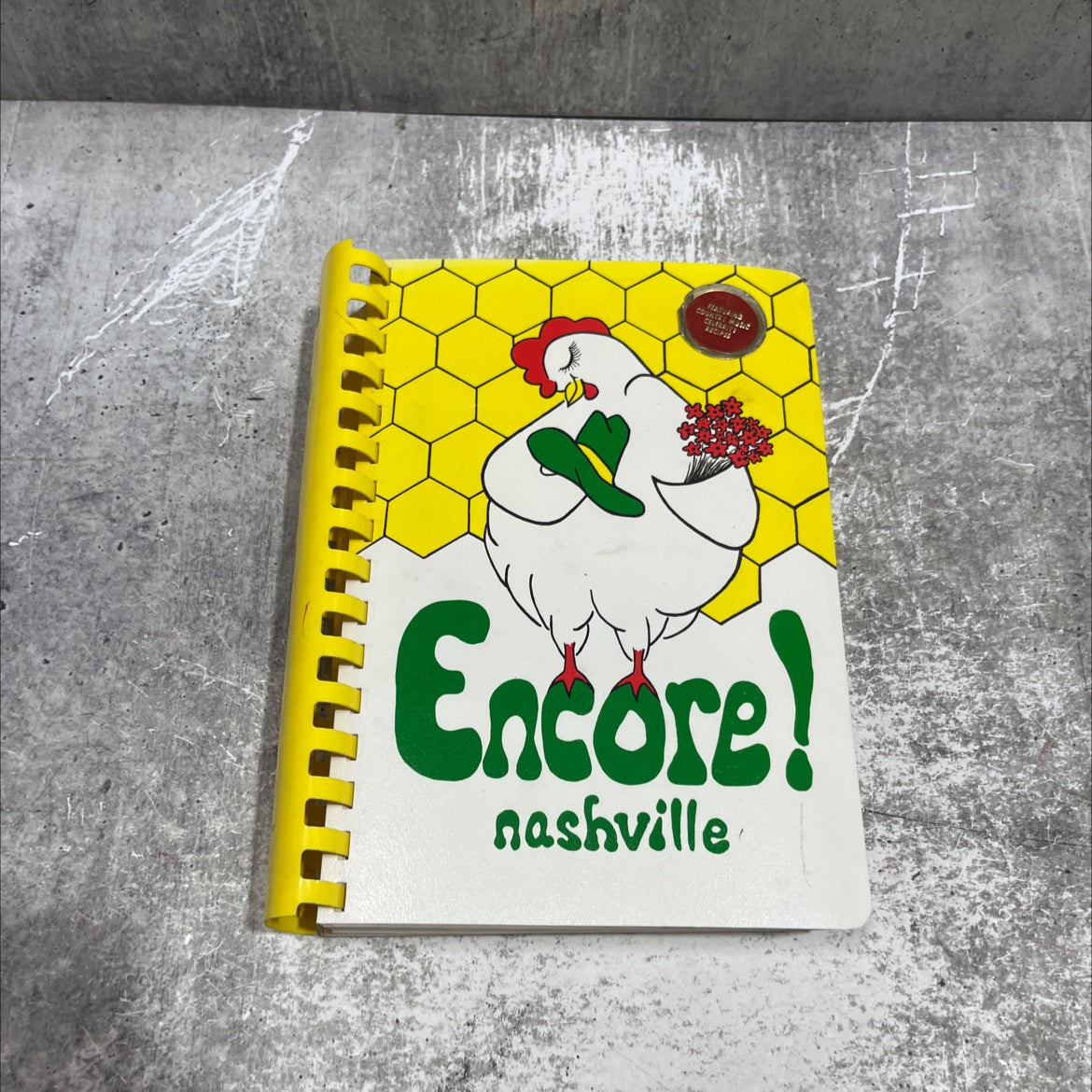encore! nashville book, by junior league of nashville, inc., 1982 Hardcover image 1
