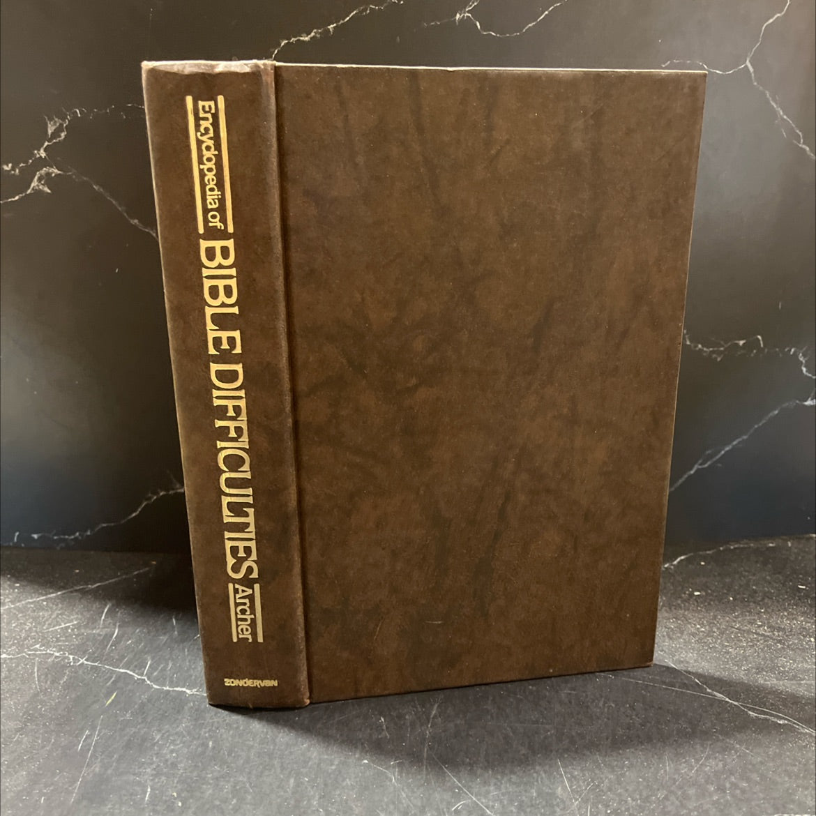 encyclopedia of bible difficulties book, by gleason l. archer, 1982 Hardcover image 1