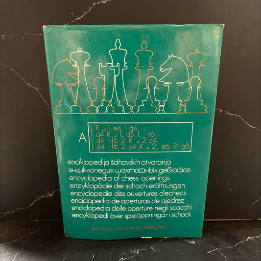 encyclopedia of chess openings book, by unknown, 1979 Hardcover image 1