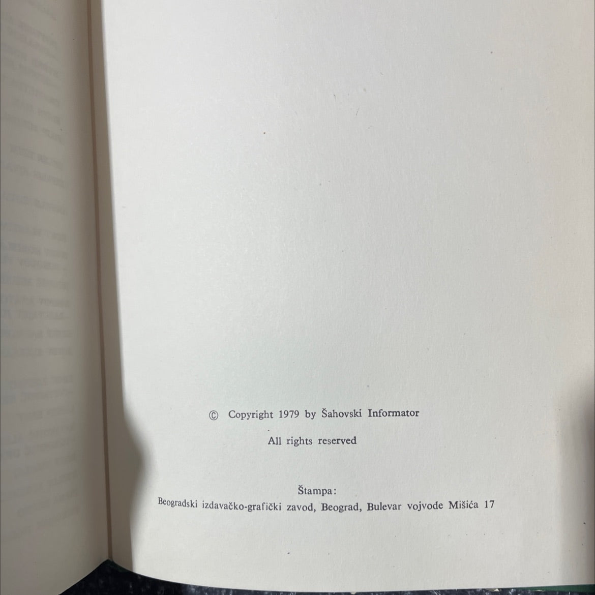 encyclopedia of chess openings book, by unknown, 1979 Hardcover image 3