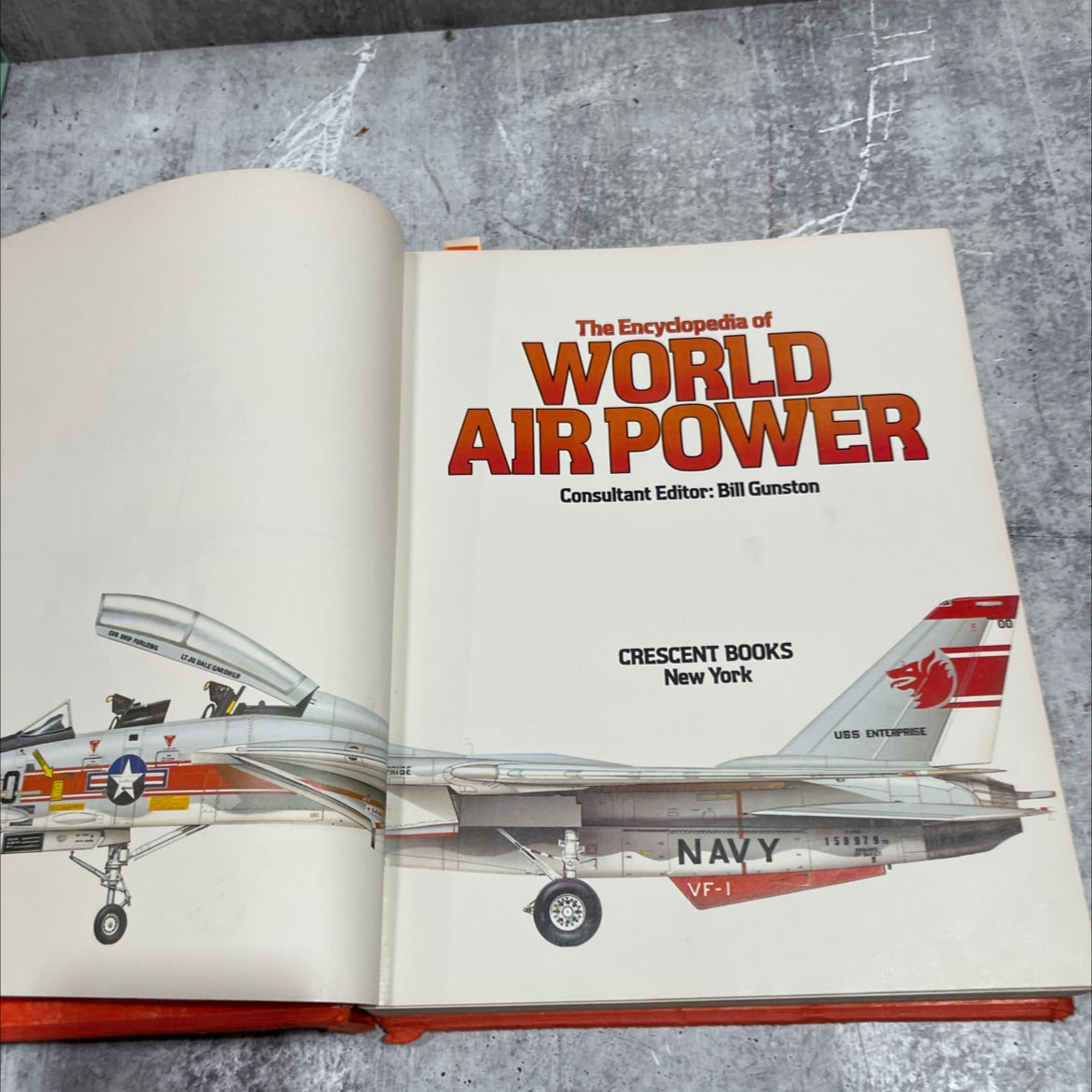 encyclopedia of world air power book, by Bill Gunston, 1981 Hardcover image 2
