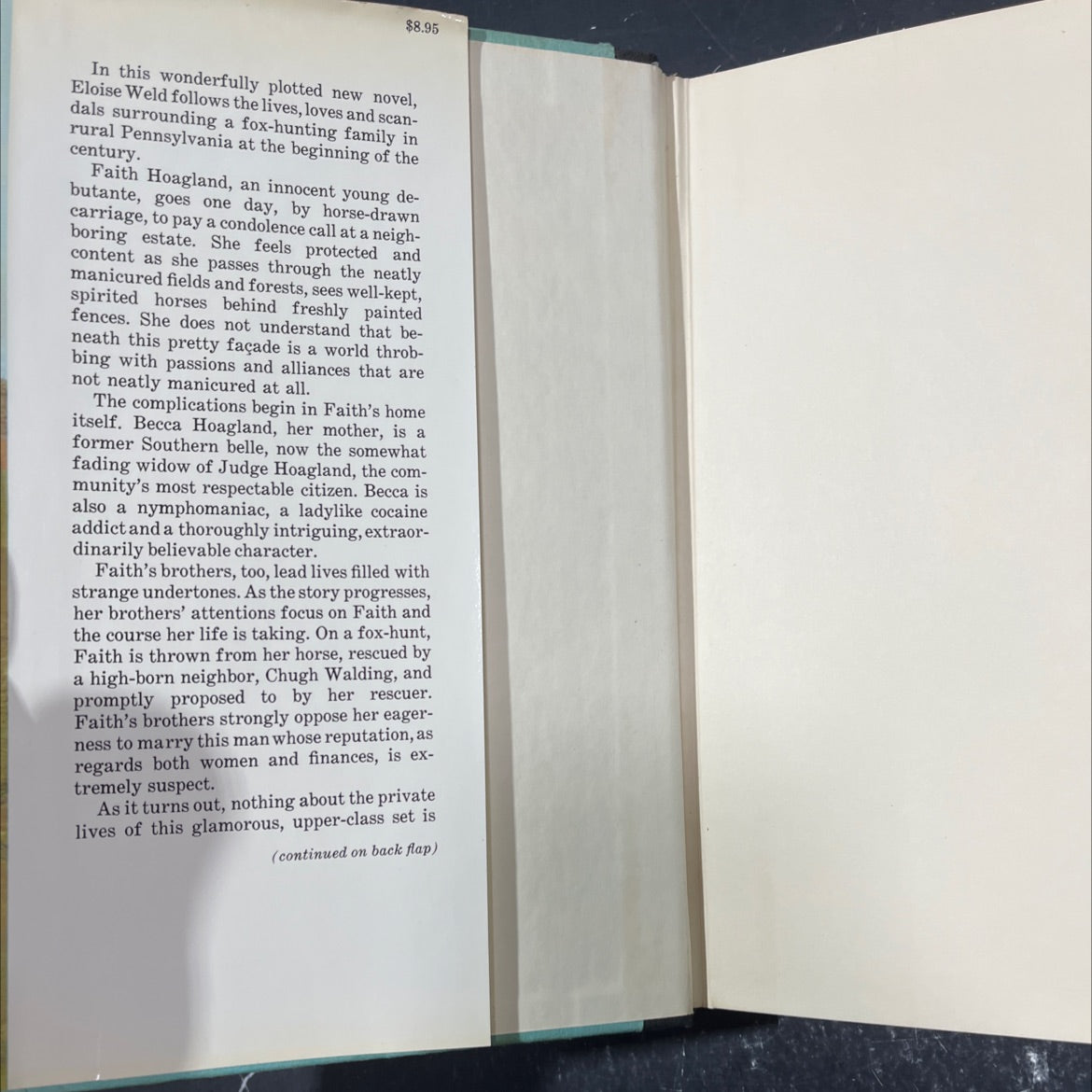 engagement book, by Eloise R. Weld, 1975 Hardcover image 4