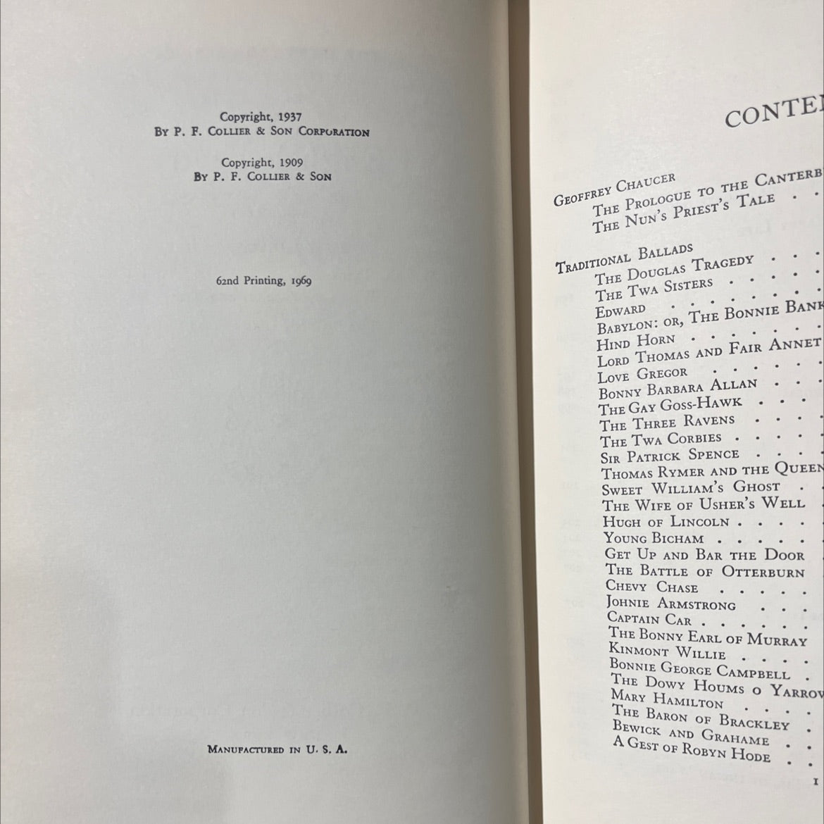 english poetry in three volumes volume i from chaucer to gray book, by unknown, 1969 Hardcover image 3