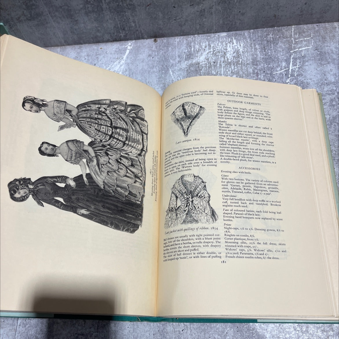 english women's clothing in the nineteenth century book, by c. willett cunningham, 1958 Hardcover image 4