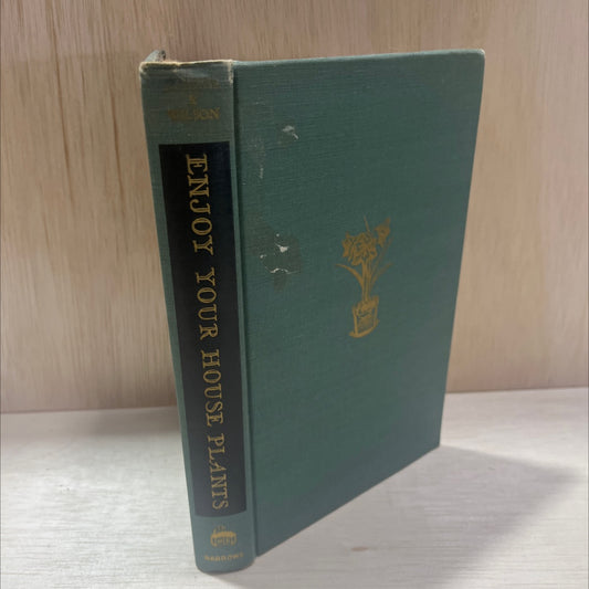 enjoy your house plants book, by dorothy h. jenkins and helen van pelt wilson, 1944 Hardcover, Antique image 1