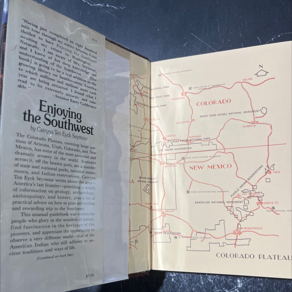 enjoying the southwest book, by catryna ten eyck seymour, 1973 Hardcover image 4