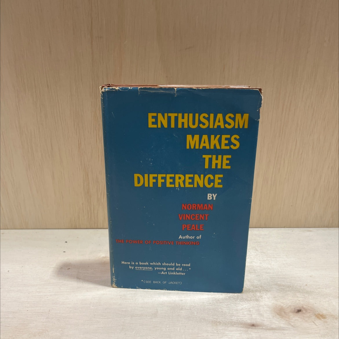 enthusiasm makes the difference book, by norman vincent peale, 1967 Hardcover image 1