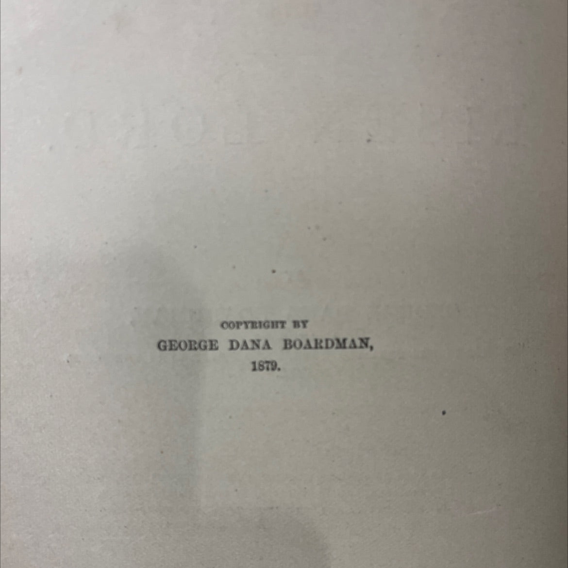 epiphanies of the risen lord book, by george dana boardman, 1891 Hardcover image 3