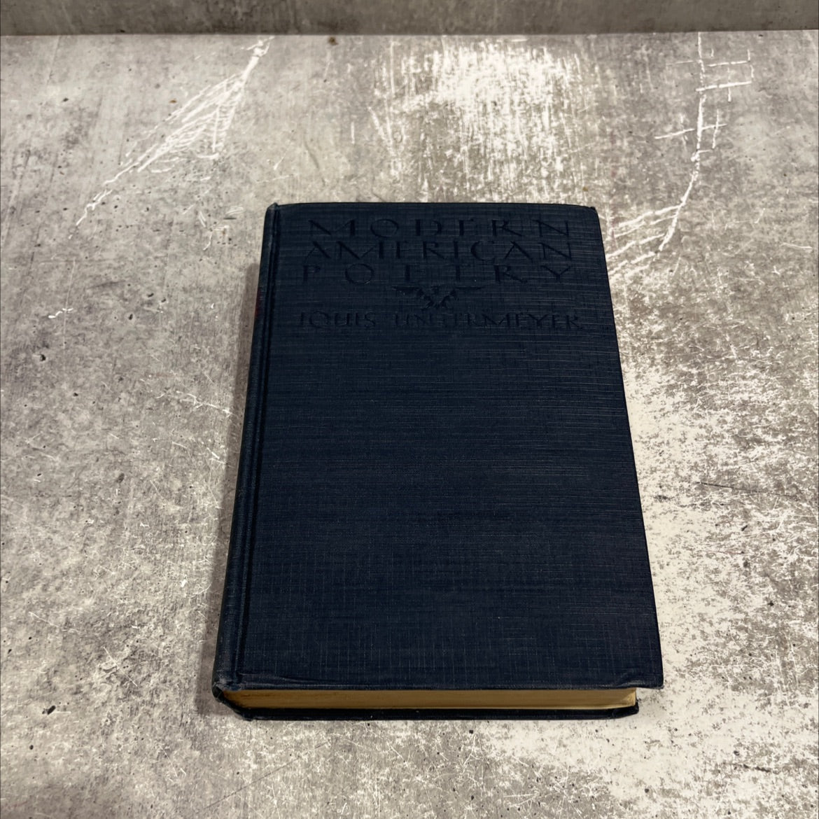 er modern american poetry: anthology, a critical book, by louis untermeyer, 1925 Hardcover image 1