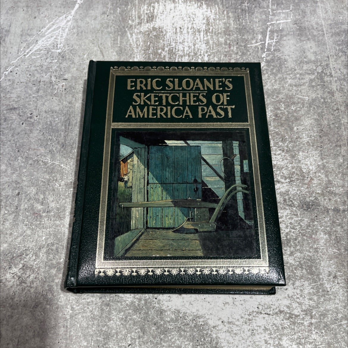 eric sloane's sketches of america past book, by Eric Sloane, 1986 Hardcover image 1