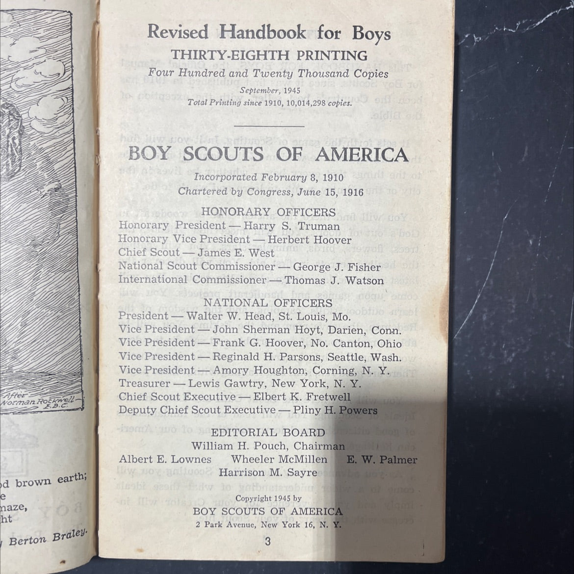 ericans ways handbook for boys book, by boy scouts of america, 1945 Paperback image 3
