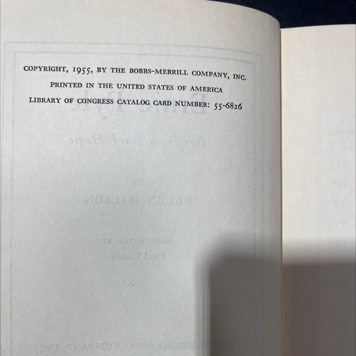 ernie pyle boy from back home book, by ellen wilson, 1955 Hardcover image 3