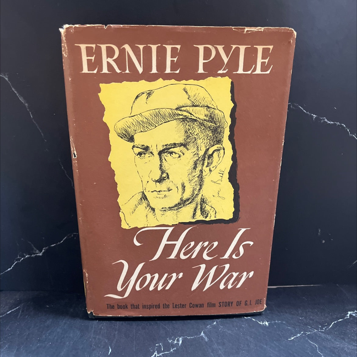 ernie pyle here is your war book, by ernie pyle, 1970 Hardcover image 1