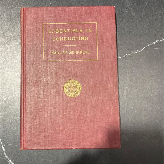 essentials in conducting book, by karl wilson gehrkens, 1919 Hardcover image 1