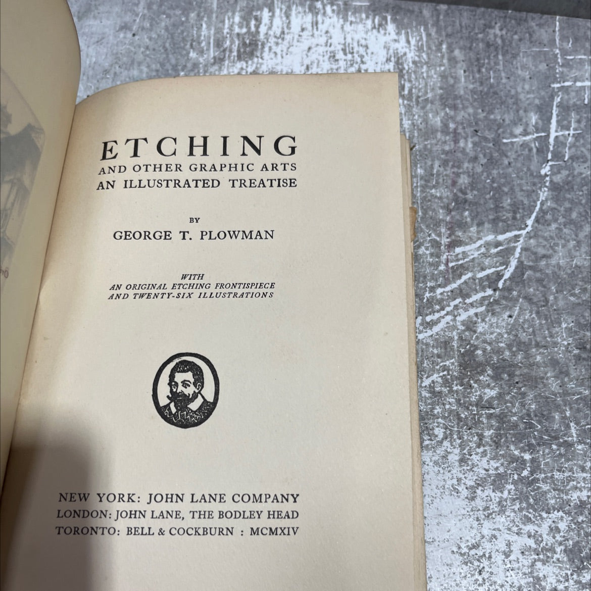 etching and other graphic arts an illustrated treatise book, by george t. plowman, 1914 Hardcover image 2