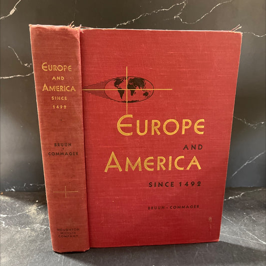 europe and america since 1492 western civilization and its world influence book, by geoffrey bruun, henry steele image 1