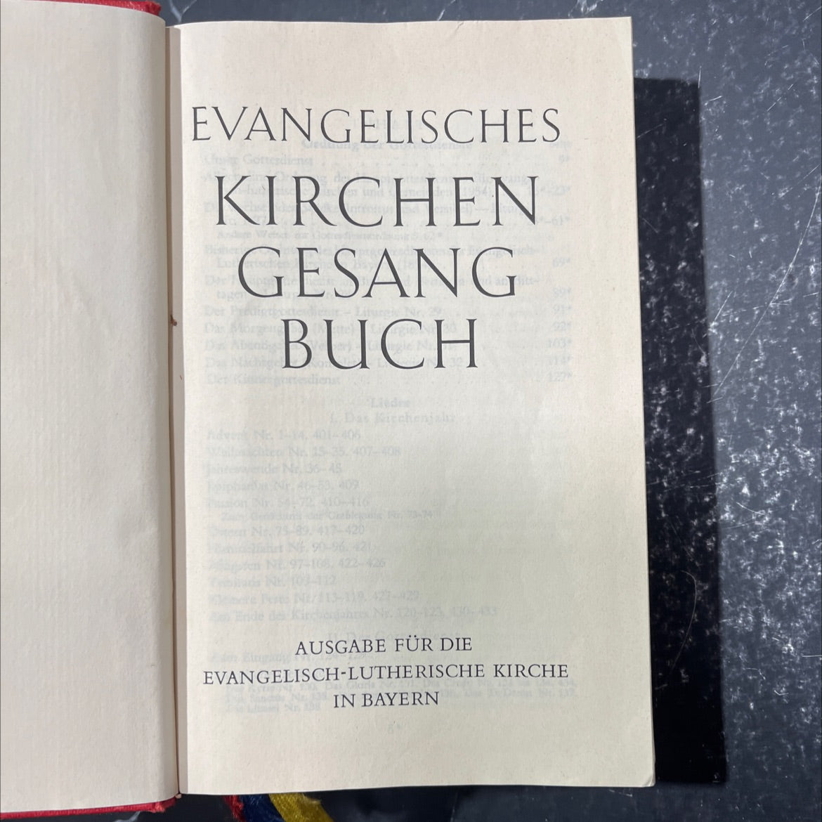 evangelical worship service church songs book, by unknown, 1970 Hardcover image 2