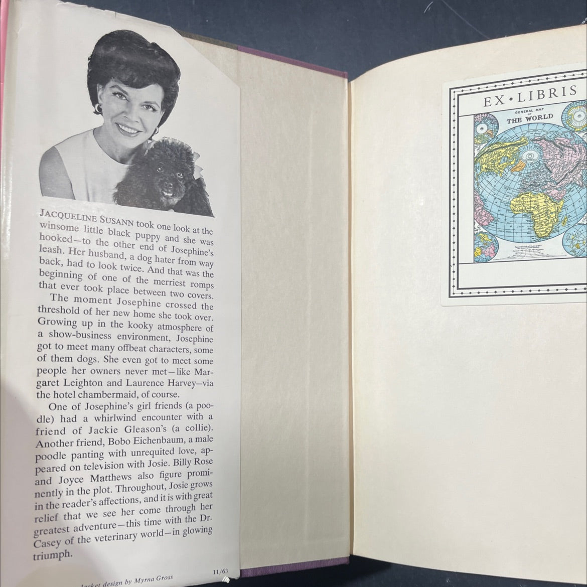 every night, jose osepine! book, by Jacqueline Susann, 1963 Hardcover image 4