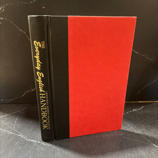 everyday english handbook book, by leonard j. rosen, 1985 Hardcover image 1