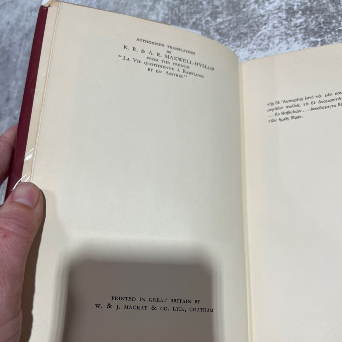 everyday life in babylon and assyria book, by georges contenau, 1954 Hardcover image 3