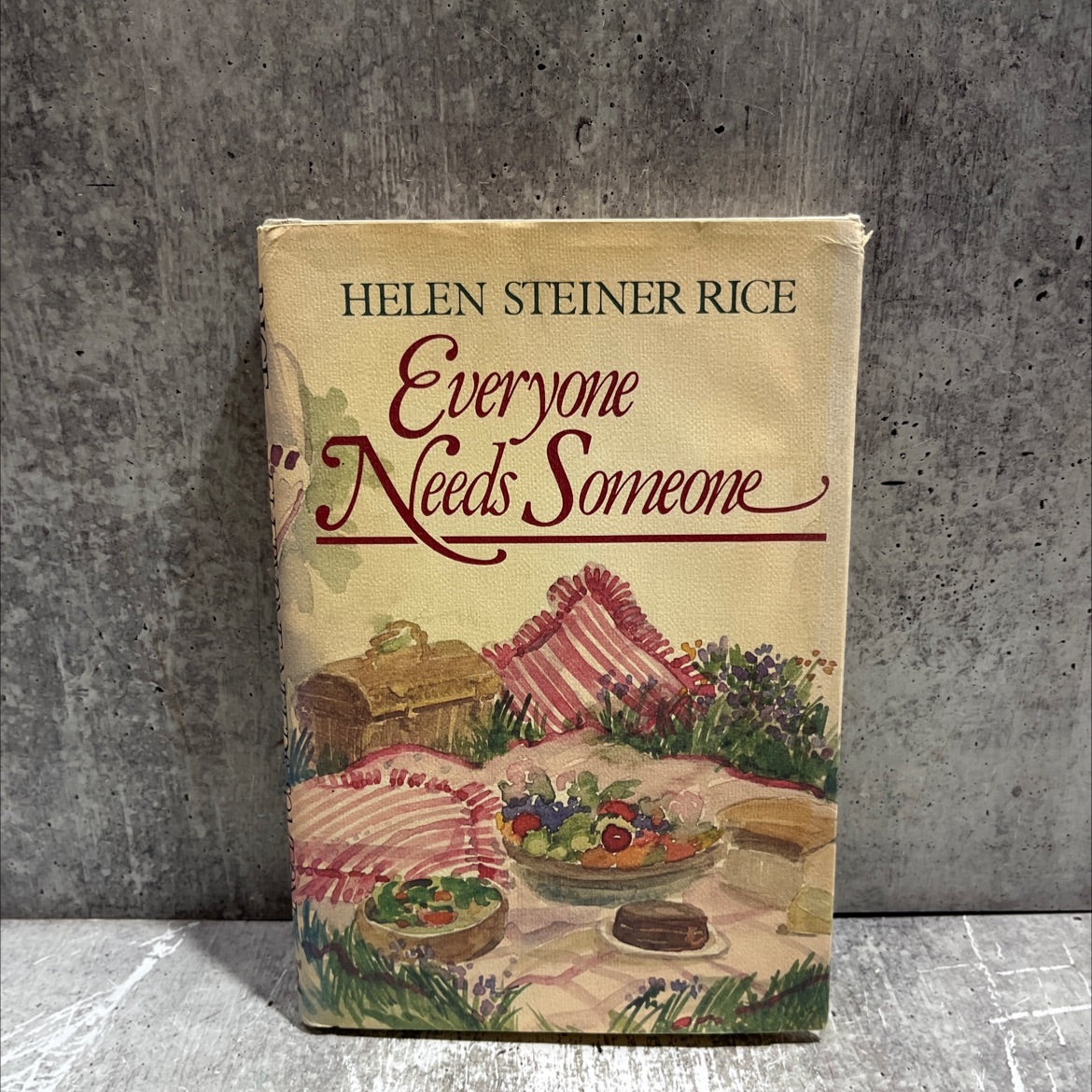 everyone needs someone book, by helen steiner rice, 1978 Hardcover image 1