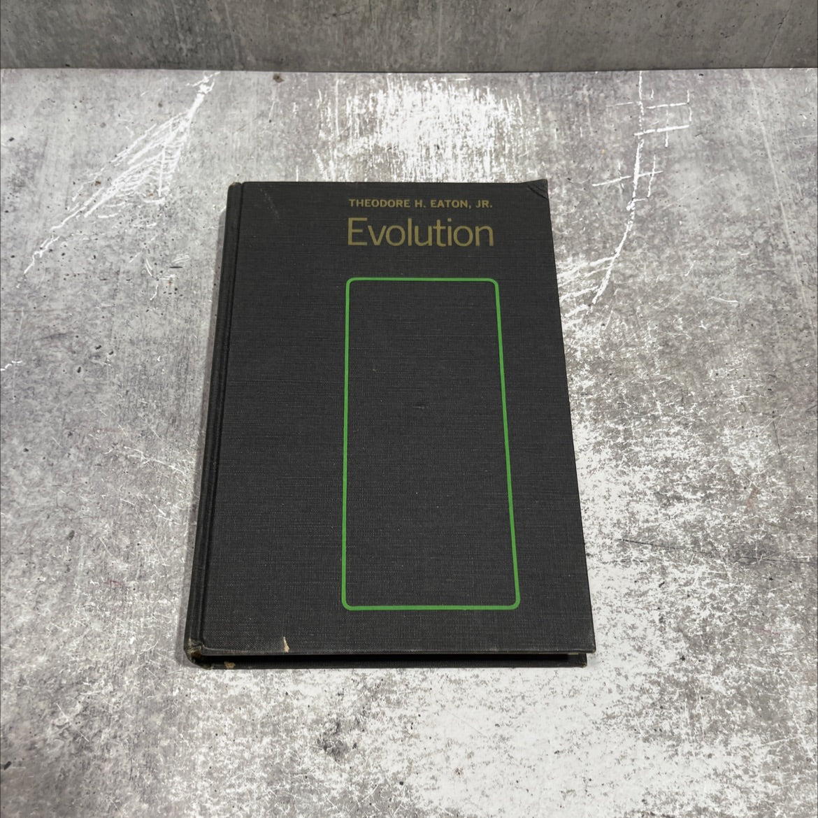evolution book, by theodore h. eaton, jr., 1970 Hardcover image 1