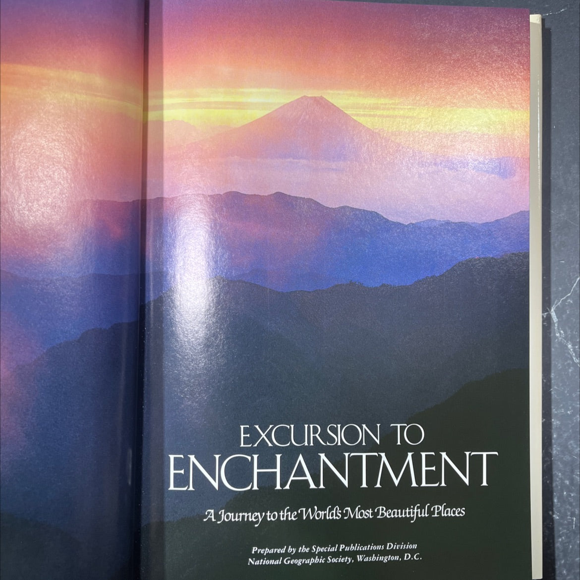 excursion to enchantment a journey to the world's most beautiful places book, by national geographic society, 1988 image 2