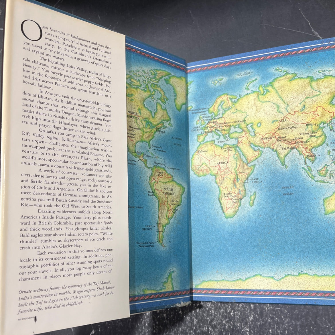excursion to enchantment a journey to the world's most beautiful places book, by national geographic society, 1988 image 4