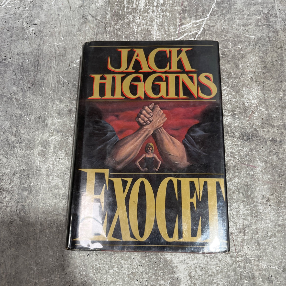 exocet book, by Jack Higgins, 1983 Hardcover image 1