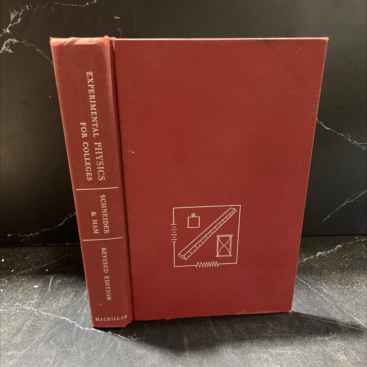 experimental physics for colleges book, by walter a. schneider, lloyd b. ham, 1960 Hardcover image 1