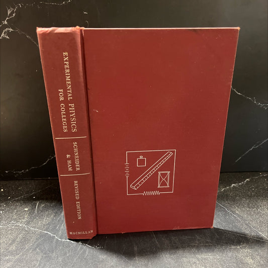 experimental physics for colleges book, by walter a. schneider, lloyd b. ham, 1960 Hardcover image 1