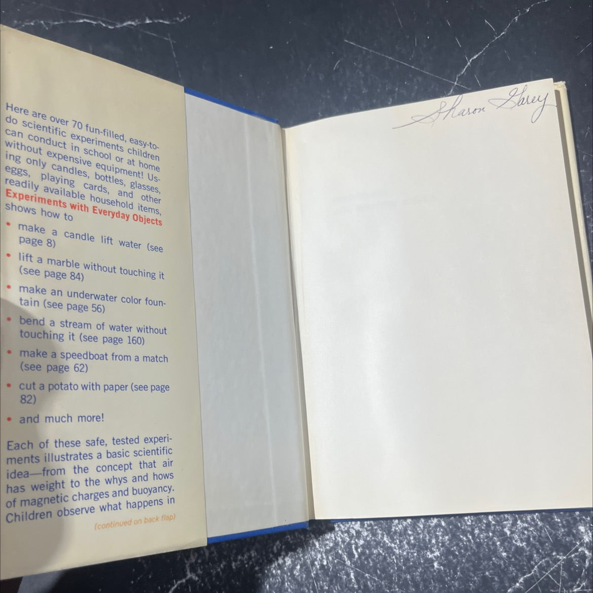 experiments with everyday objects book, by kevin goldstein-jackson, norman rudnick, ronald hyman, 1978 Hardcover image 4