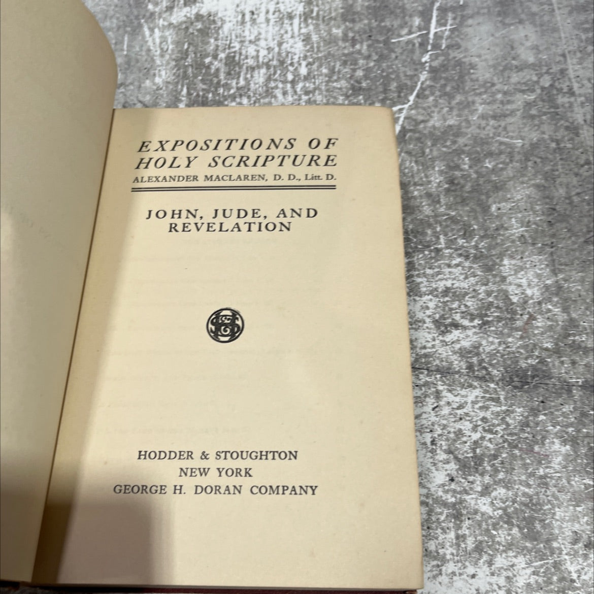 expositions of holy scripture john, jude, and revelation book, by alexander maclaren, 1970 Hardcover image 2